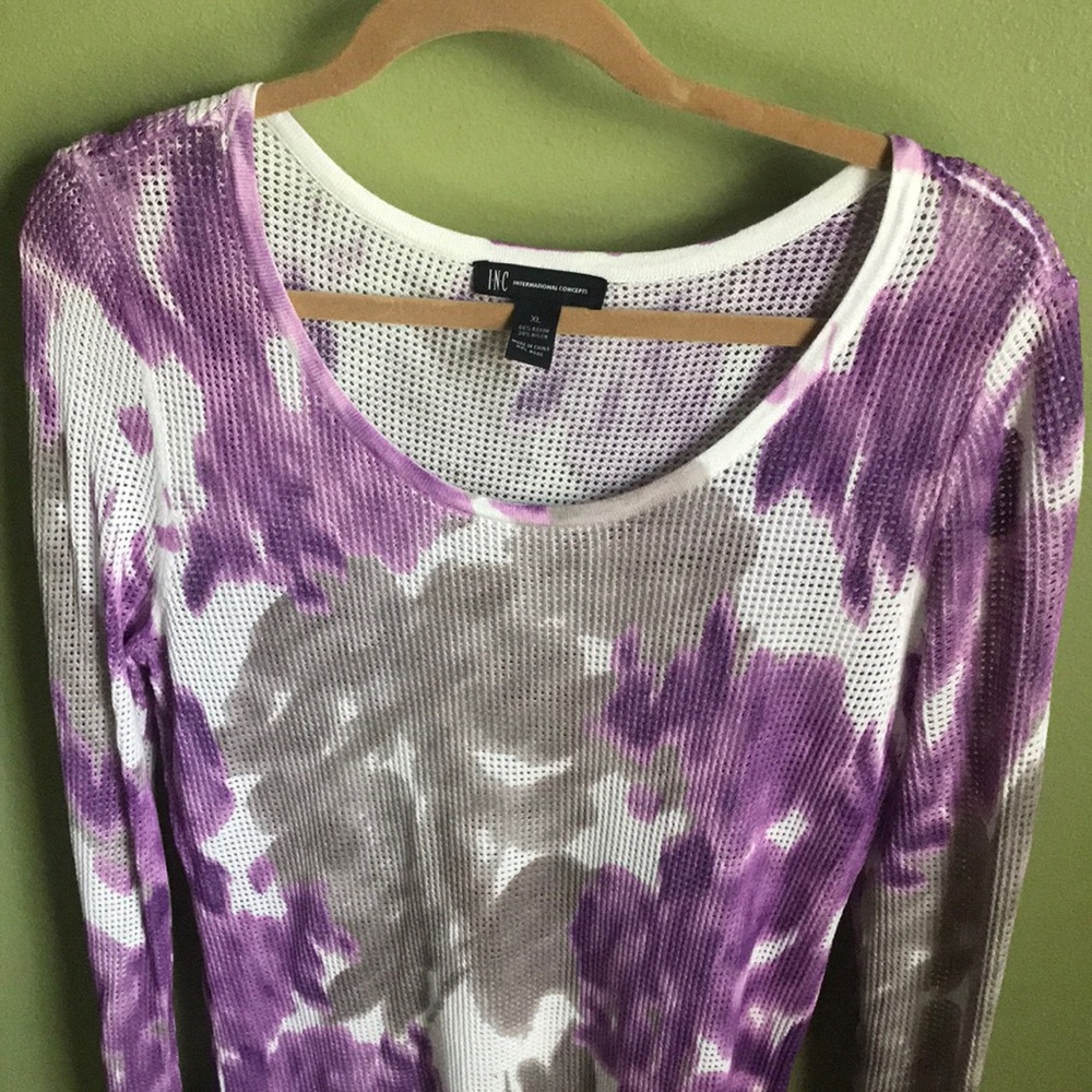 L/S mesh INC top